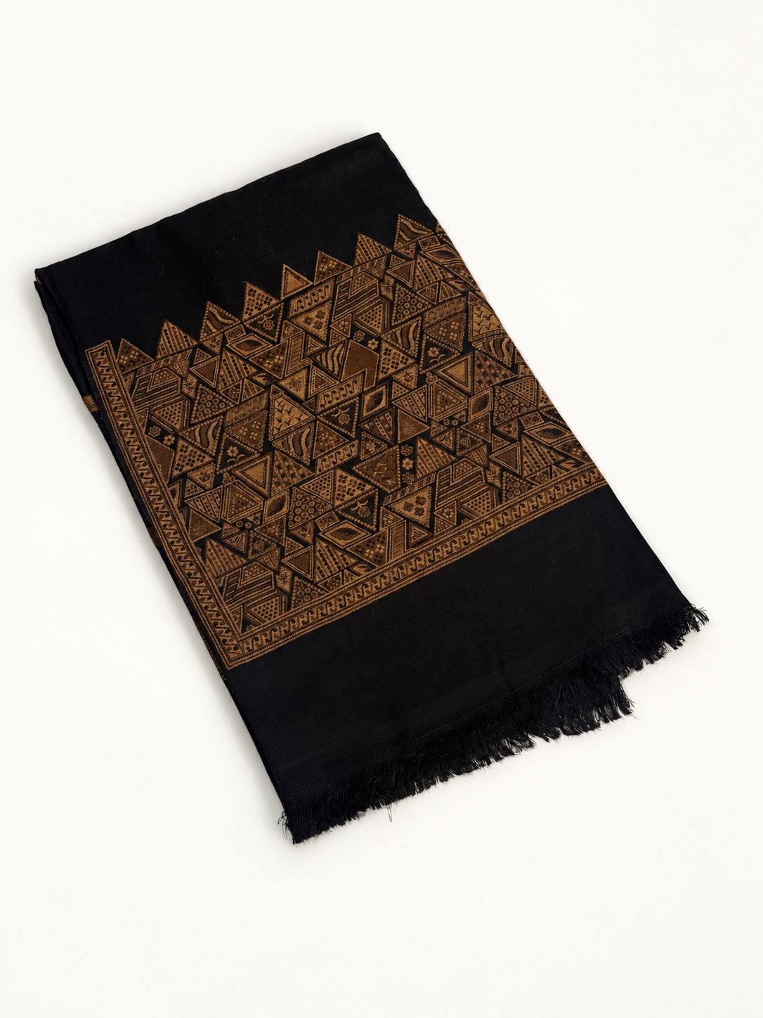 Zavia Geometric Pashmina Kani Shawl