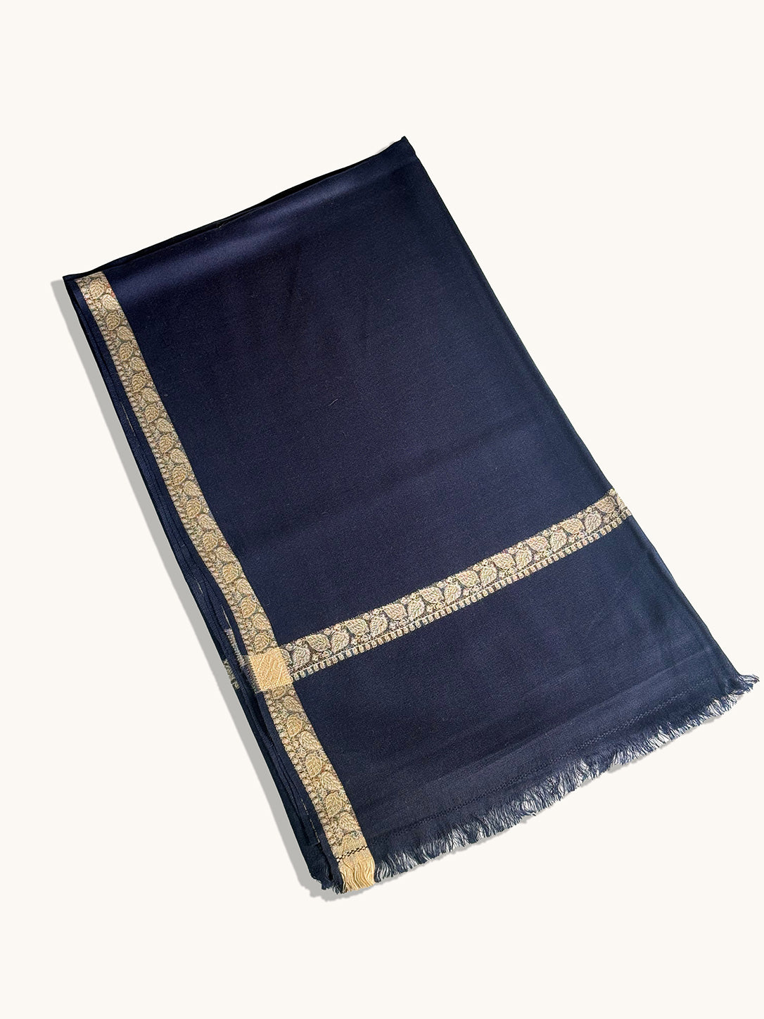 Imperial Floral Jaquard Kingri Pashmina Shawl