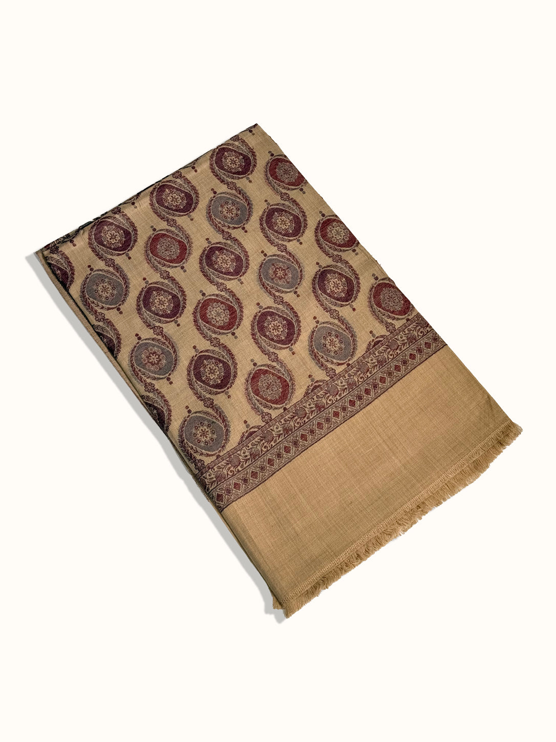 Afsana Medallion Pashmina Shawl