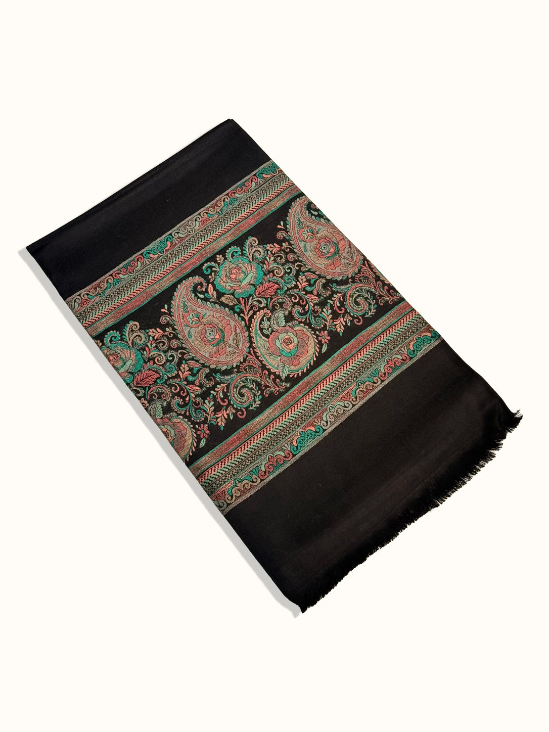 Gulnaar Paisley Pashmina Kani Shawl