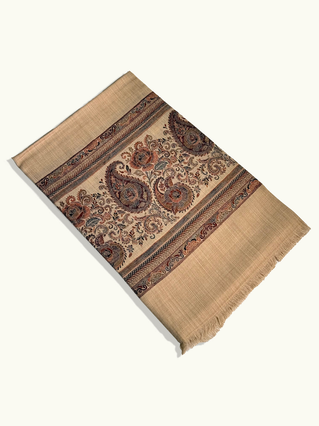Gulnaar Paisley Pashmina Kani Shawl
