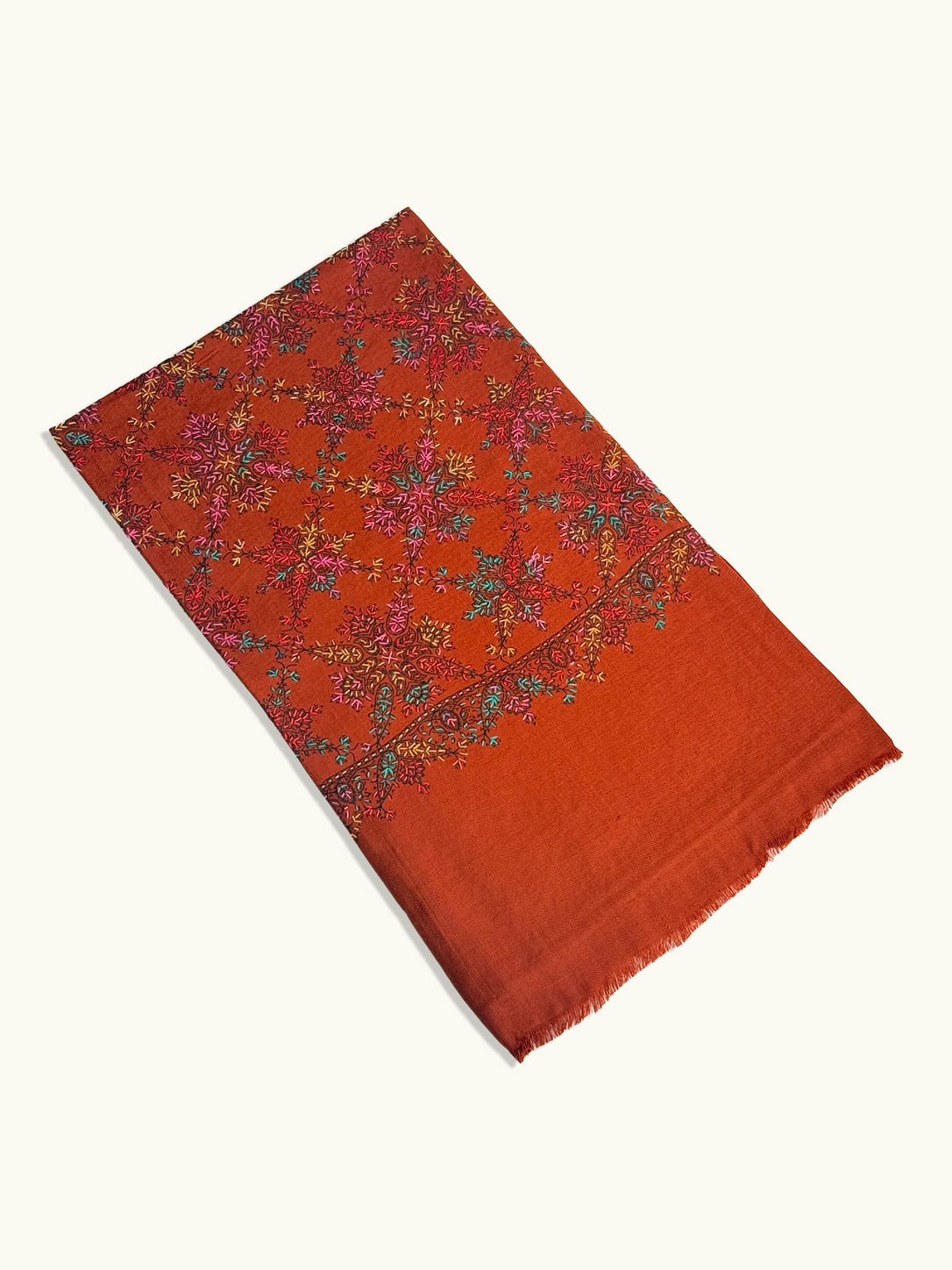 Nayab Sui Needle Handmade Jaal Pashmina Shawl