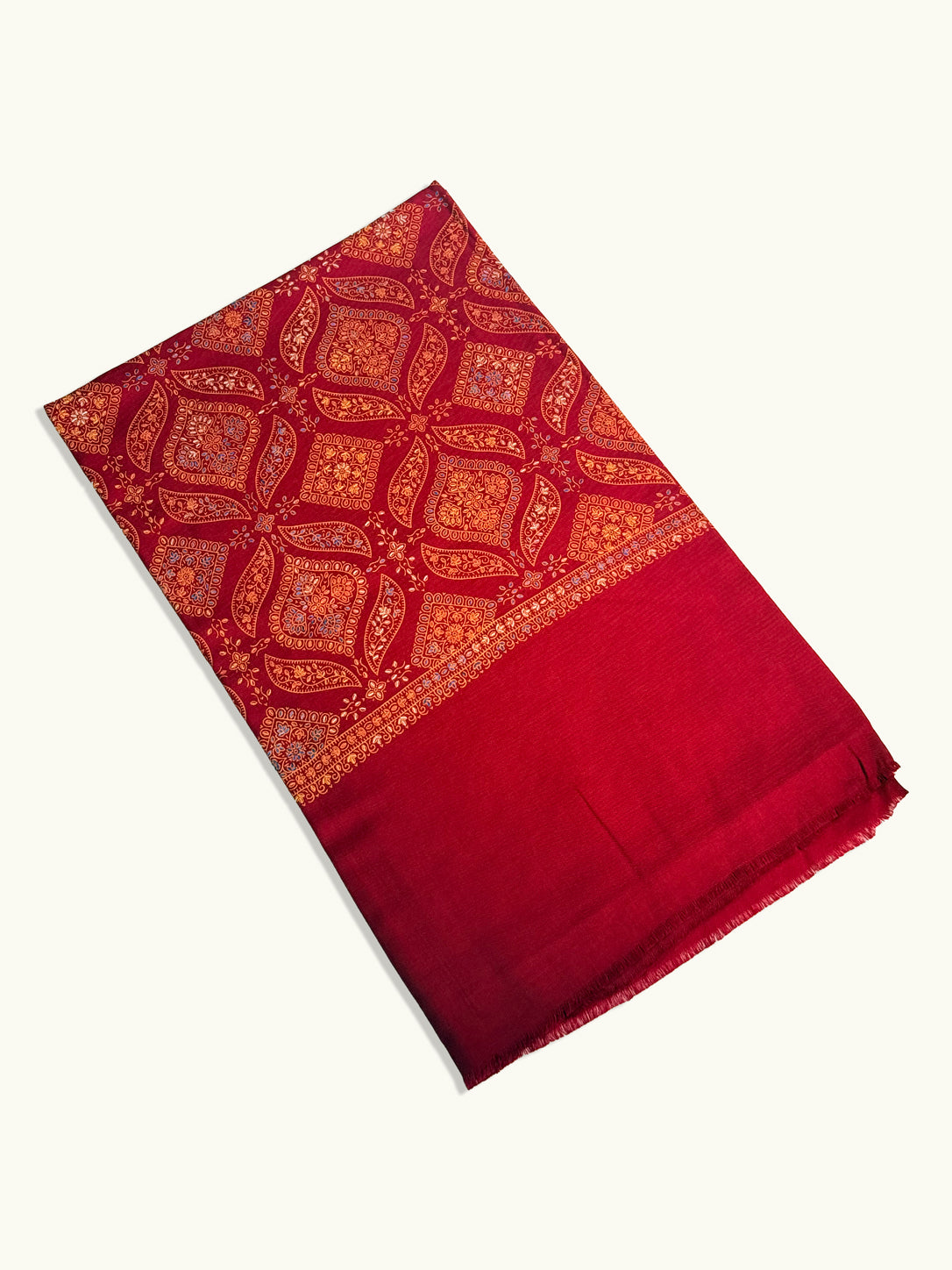 Mehrana Handmade Sui Needle Jaal Pashmina Shawl