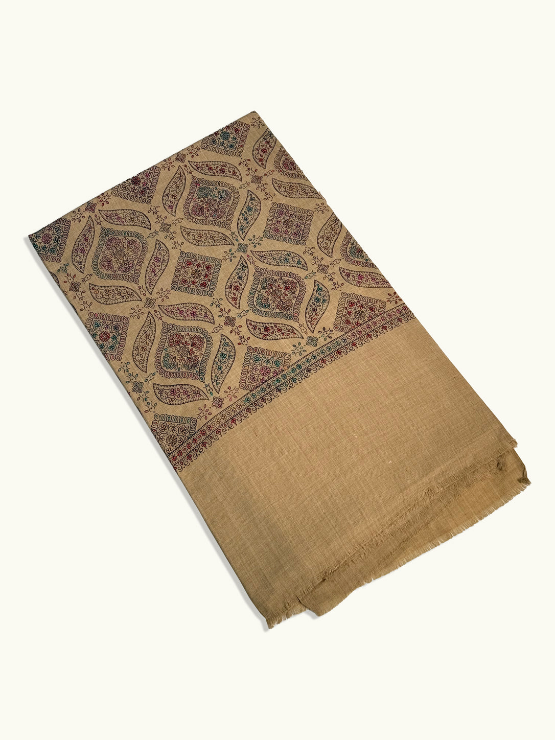 Mehrana Handmade Sui Needle Jaal Pashmina Shawl