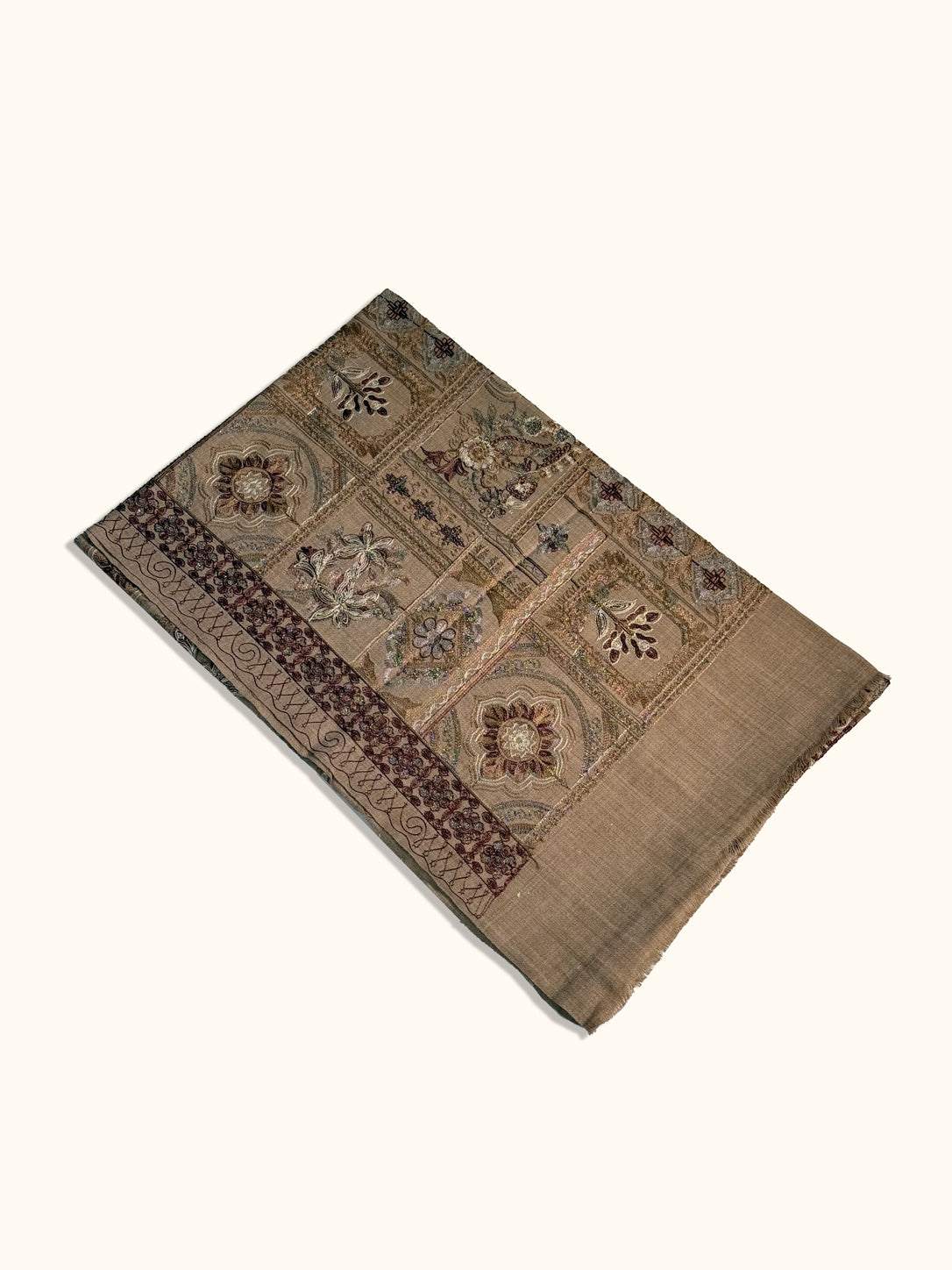 Elysian Prestige Zari Jaal Pashmina Shawl