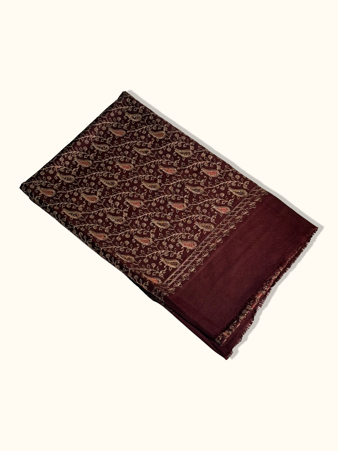 Zareen Jaal Pashmina Shawl with Stone Work