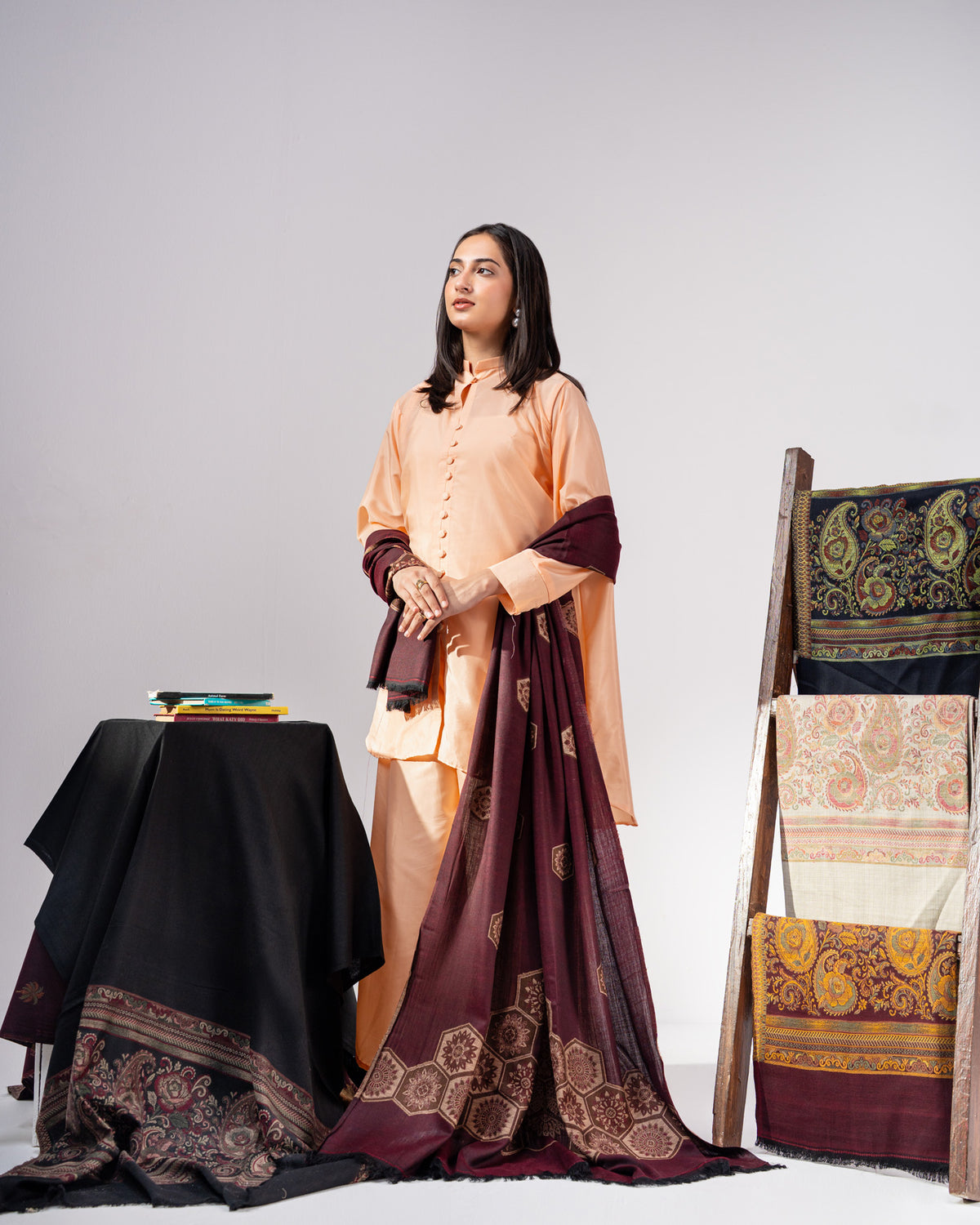 Royal Hexa Pashmina Kani Shawl