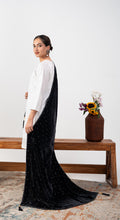 Celeste Luxury Velvet Shawl with Crystal Stone Embellishments
